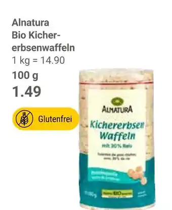 Globus Alnatura bio kichererbsenwaffeln Angebot