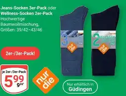 Globus Nur die jeans-socken 3er-pack Angebot