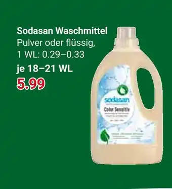 Globus Sodasan waschmittel pulver Angebot