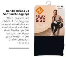 dm drogerie nur die Relax & Go Soft Touch Leggings Angebot