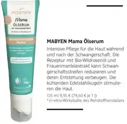 dm drogerie MABYEN Mama Ölserum Angebot