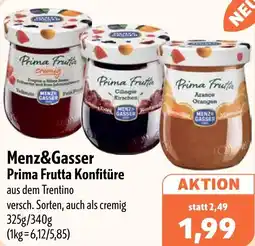 Aktiv Irma Menz&Gasser Prima Frutta Konfitüre Angebot