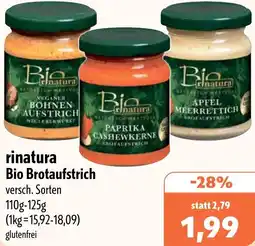 Aktiv Irma rinatura Bio Brotaufstrich Angebot