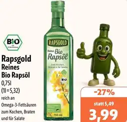 Aktiv Irma Rapsgold Reines Bio Rapsöl Angebot