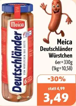 Aktiv Irma Meica Deutschländer Würstchen Angebot