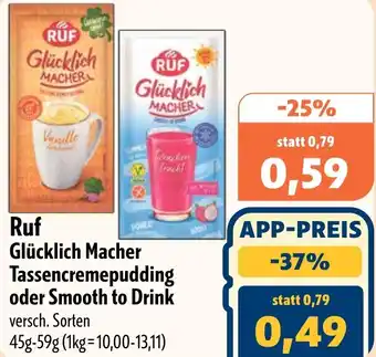 Aktiv Irma Ruf Glücklich Macher Tassencremepudding oder Smooth to Drink Angebot