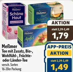 Aktiv Irma Meẞmer Tee mit Zusatz, Bio-, Wohlfühl-, Früchte- oder Länder-Tee Angebot