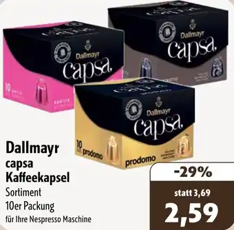 Aktiv Irma Dallmayr capsa Kaffeekapsel Angebot