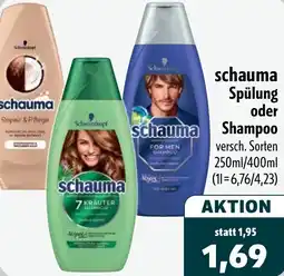 Aktiv Irma schauma Spülung oder Shampoo Angebot