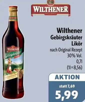 Aktiv Irma Wilthener Gebirgskräuter Likör Angebot