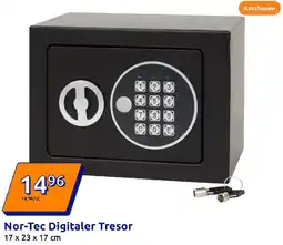 Action Nor-Tec Digitaler Tresor Angebot