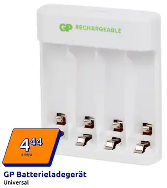 Action GP Batterieladegerät Angebot