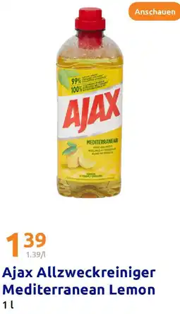 Action Ajax Allzweckreiniger Mediterranean Lemon Angebot