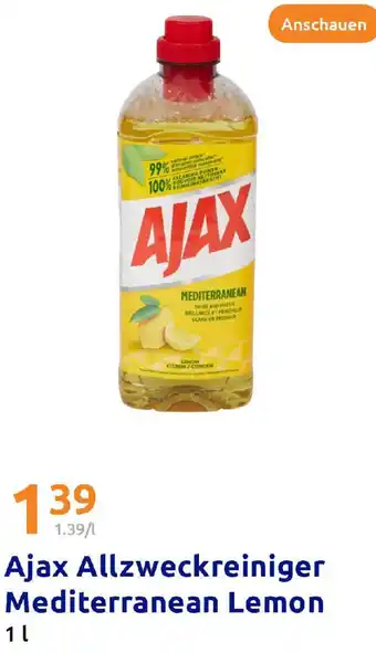 Action Ajax Allzweckreiniger Mediterranean Lemon Angebot