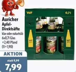 Aktiv Irma Auricher Apfel Direktsäfte Angebot