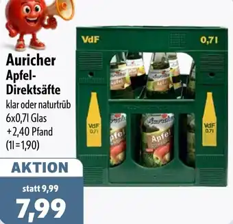 Aktiv Irma Auricher Apfel Direktsäfte Angebot