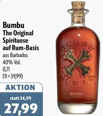 Aktiv Irma Bumbu The Original Spirituose auf Rum-Basis Angebot