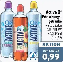 Aktiv Irma Active O² Erfrischungsgetränke Angebot