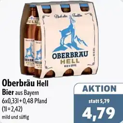 Aktiv Irma Oberbräu Hell Bier Angebot