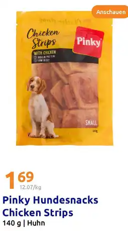 Action Pinky Hundesnacks Chicken Strips Angebot