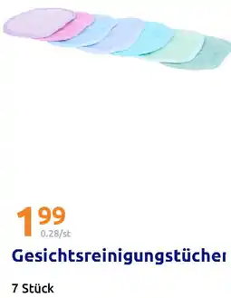 Action Gesichtsreinigungstücher Angebot