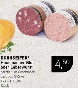 Dornseifer DORNSEIFERS Hausmacher Blut- oder Leberwurst Angebot