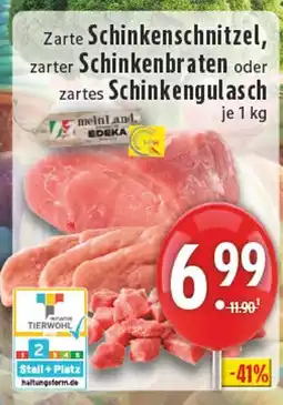Edeka Meinland schinkenschnitzel Angebot