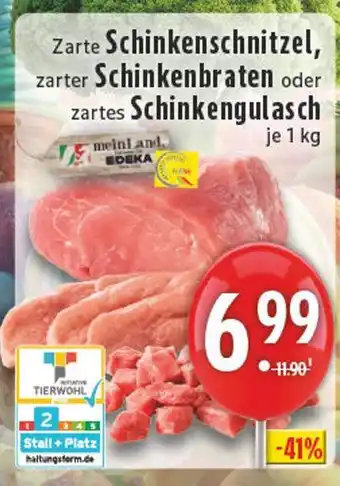 Edeka Meinland schinkenschnitzel Angebot