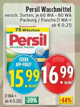 Edeka Persil waschmittel universal pulver Angebot