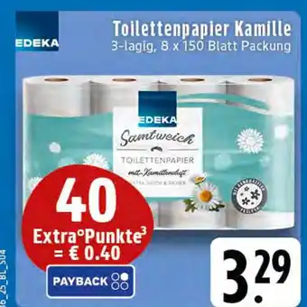 Edeka Edeka toilettenpapier kamille Angebot