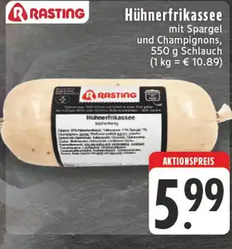 Edeka Rasting hühnerfrikassee Angebot