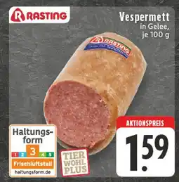 Edeka Rasting vespermett Angebot