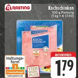 Edeka Rasting kochschinken Angebot