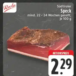 Edeka Recla südtiroler speck Angebot