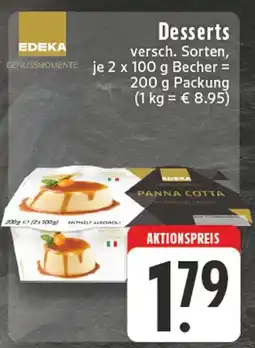 Edeka Edeka desserts Angebot