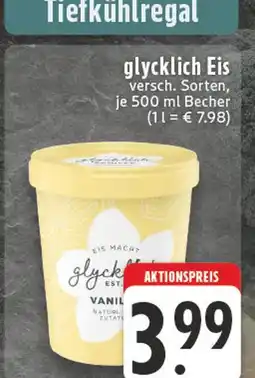 Edeka Glycklich eis vanille Angebot
