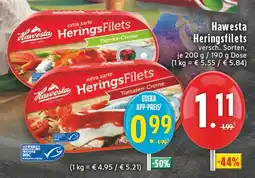 Edeka Hawesta heringsfilets paprika-creme Angebot