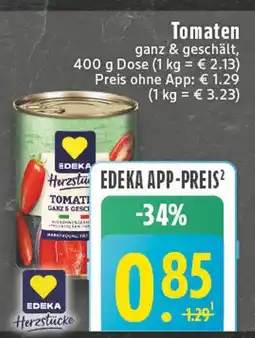 Edeka Edeka tomaten ganz & geschält Angebot