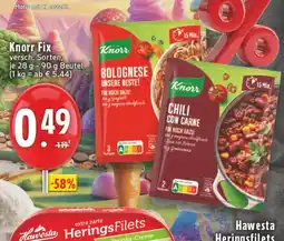 Edeka Knorr fix bolognese Angebot