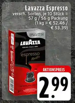 Edeka Lavazza espresso Angebot