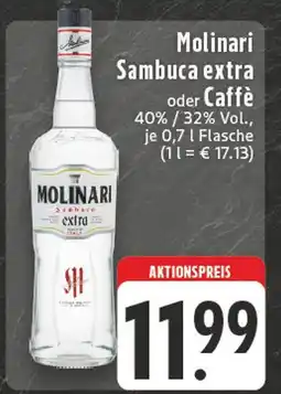 Edeka Molinari sambuca extra Angebot