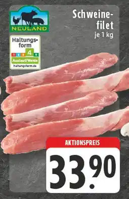 Edeka Neuland schweinefilet Angebot