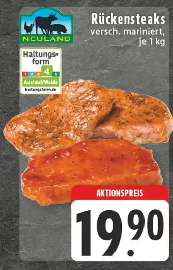 Edeka Neuland rückensteaks Angebot