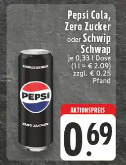 Edeka Pepsi cola zero zucker Angebot