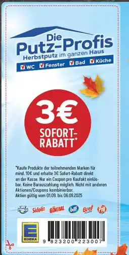 Edeka 3€ sofort-rabatt Angebot