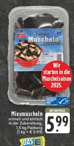 Edeka Frische muscheln Angebot