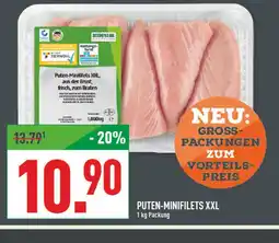 Marktkauf Heidemark puten-minifilets xxl Angebot