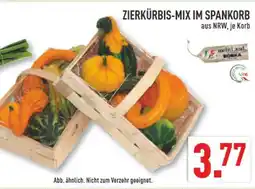 Marktkauf Zierkürbis-mix im spankorb Angebot