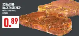 Marktkauf Schweine-nackensteaks Angebot