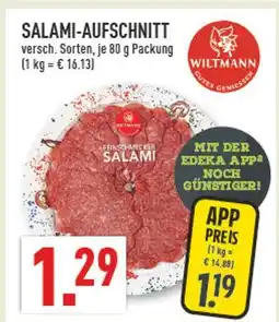 Marktkauf Wiltmann salami-aufschnitt Angebot